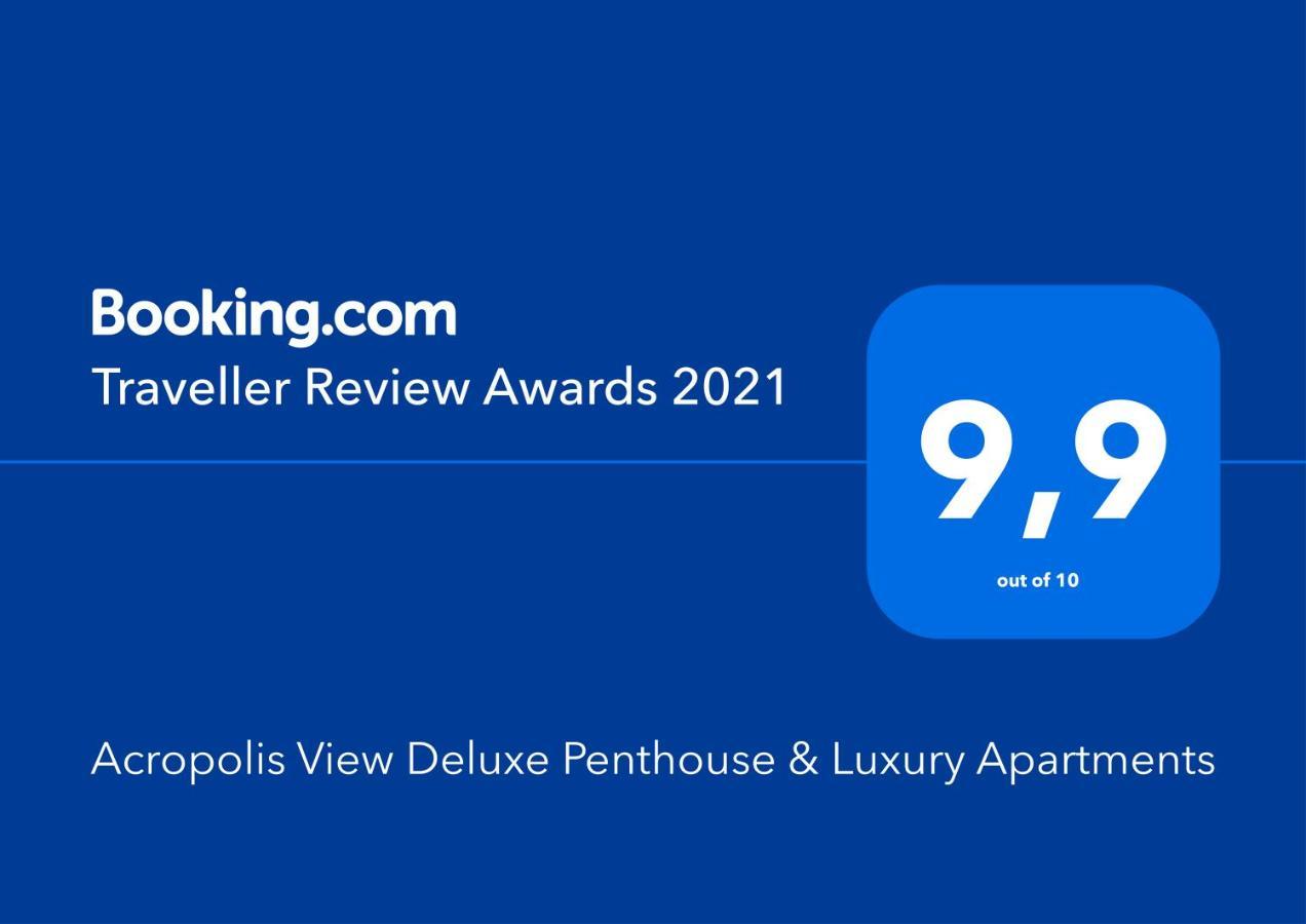 Acropolis View Deluxe Penthouse & Luxury Apartments Athene Buitenkant foto