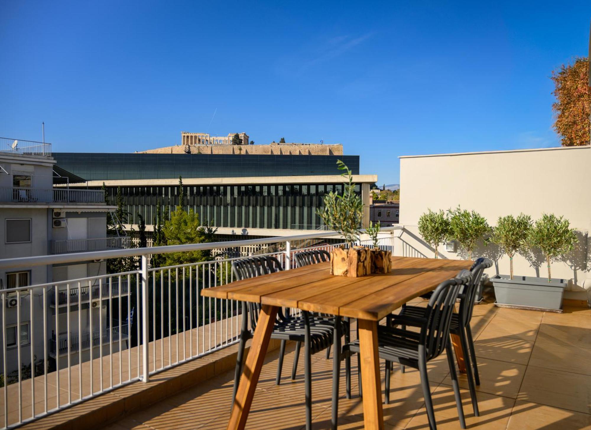 Acropolis View Deluxe Penthouse & Luxury Apartments Athene Buitenkant foto